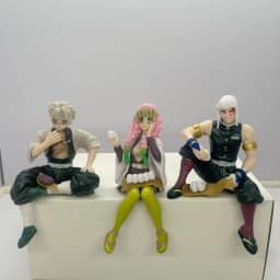 Anime Demon Slayer Action Figures Tanjirou Tomioka GiyuuZenitsu Kochou Nezuko Anime Figure Collect Kid Doll Toys for Children