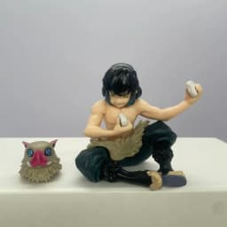 Anime Demon Slayer Action Figures Tanjirou Tomioka GiyuuZenitsu Kochou Nezuko Anime Figure Collect Kid Doll Toys for Children