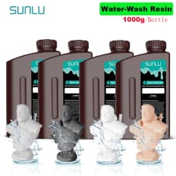 SUNLU 4KG ABS-Like/ Standard / Water-Wash 3D Resin 405nm UV Resin For Most SLA/DLP/LCD 3D Printer Material UV Sensitive 1kg