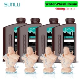 SUNLU 4KG ABS-Like/ Standard / Water-Wash 3D Resin 405nm UV Resin For Most SLA/DLP/LCD 3D Printer Material UV Sensitive 1kg