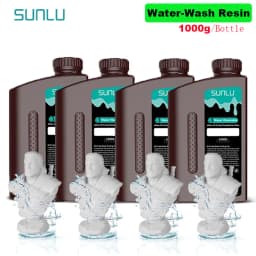 SUNLU 4KG ABS-Like/ Standard / Water-Wash 3D Resin 405nm UV Resin For Most SLA/DLP/LCD 3D Printer Material UV Sensitive 1kg
