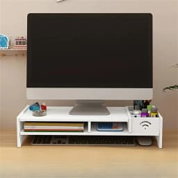Notebook Computer Stand Computer Desktop Monitor Stand Laptop TV Display Screen Storage PC Riser Shelf