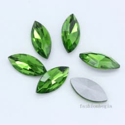 All Size 24-Colors Sparking Navette Horse Eyes Crystal Rhinestone Gems Crafts Beads For Jewelry Garment Nail Art Accessories