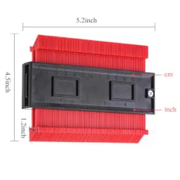 Profile Duplication Gauge Shape Gauge Duplicator Plastic Contour Copy Duplicator Magic Measuring Tool For Woodworking Tool