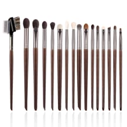 OVW Natural Goat Hair Makeup Brushes Set Professional Kit brocha maquillaje pedzle do makijazu blending smudging brush shader