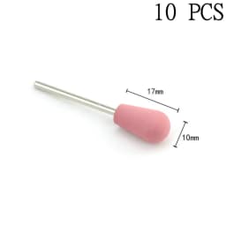 6pcs/set Rubber Silicon Nail Drill Milling Cutter for Manicure Bit Flexible Polisher Machine Electric Nail File Art Tools