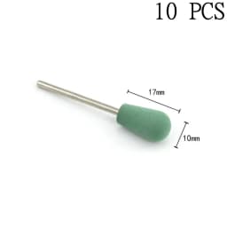 6pcs/set Rubber Silicon Nail Drill Milling Cutter for Manicure Bit Flexible Polisher Machine Electric Nail File Art Tools