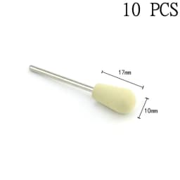 6pcs/set Rubber Silicon Nail Drill Milling Cutter for Manicure Bit Flexible Polisher Machine Electric Nail File Art Tools