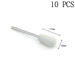 6pcs/set Rubber Silicon Nail Drill Milling Cutter for Manicure Bit Flexible Polisher Machine Electric Nail File Art Tools
