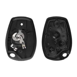 KEYYOU 10pcs/lot Without Blade 2 Buttons Remote Car Key Shell Fob Cover Case For Renault Dacia Modus Clio 3 Twingo Kangoo 2