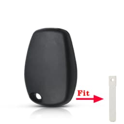 KEYYOU 10pcs/lot Without Blade 2 Buttons Remote Car Key Shell Fob Cover Case For Renault Dacia Modus Clio 3 Twingo Kangoo 2