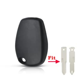 KEYYOU 10pcs/lot Without Blade 2 Buttons Remote Car Key Shell Fob Cover Case For Renault Dacia Modus Clio 3 Twingo Kangoo 2