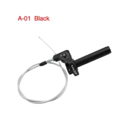 ZSDTRP 7/8'' CNC Aluminum Twist Throttle Handle Grip + Cable Replacement For Dirt Bike Quad ATV Pit 50cc 125cc 150cc 250cc