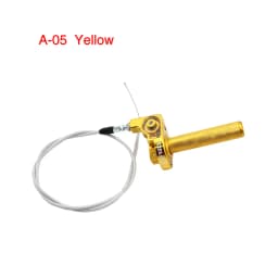 ZSDTRP 7/8'' CNC Aluminum Twist Throttle Handle Grip + Cable Replacement For Dirt Bike Quad ATV Pit 50cc 125cc 150cc 250cc