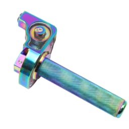 ZSDTRP 7/8'' CNC Aluminum Twist Throttle Handle Grip + Cable Replacement For Dirt Bike Quad ATV Pit 50cc 125cc 150cc 250cc