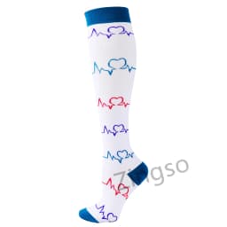 24 Style Compression Socks Women & Men Best Running, Athletic Sports Crossfit Flight Travel Nurses Running Athletic Stocking