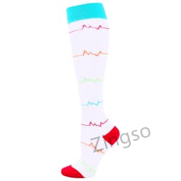 24 Style Compression Socks Women & Men Best Running, Athletic Sports Crossfit Flight Travel Nurses Running Athletic Stocking