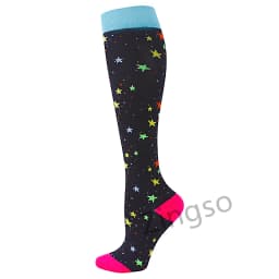 24 Style Compression Socks Women & Men Best Running, Athletic Sports Crossfit Flight Travel Nurses Running Athletic Stocking