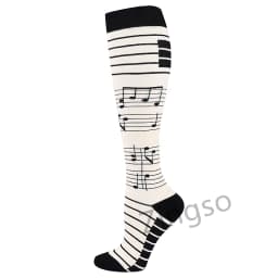 24 Style Compression Socks Women & Men Best Running, Athletic Sports Crossfit Flight Travel Nurses Running Athletic Stocking