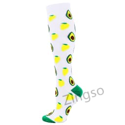 24 Style Compression Socks Women & Men Best Running, Athletic Sports Crossfit Flight Travel Nurses Running Athletic Stocking