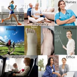 24 Style Compression Socks Women & Men Best Running, Athletic Sports Crossfit Flight Travel Nurses Running Athletic Stocking