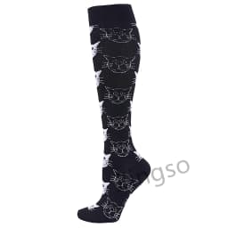24 Style Compression Socks Women & Men Best Running, Athletic Sports Crossfit Flight Travel Nurses Running Athletic Stocking