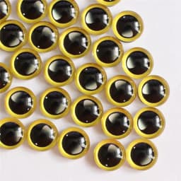 10mm Dragon Eyes Round Glass Cabochon Flatback Photo Dome Accessory Jewelry Finding Pendant Base In Pairs 50pcs/Lot K05386