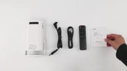 XGODY 4K Projector Android Mini Beamer Allwinner H713 Dual WIFI6 BT5.4 1280*720P Home Theater Outdoor Portable