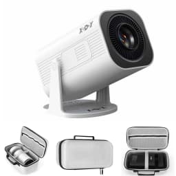 XGODY 4K Projector Android Mini Beamer Allwinner H713 Dual WIFI6 BT5.4 1280*720P Home Theater Outdoor Portable