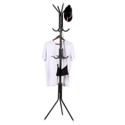 Coat Hat Tree Stand Coat Hat Tree Multi Hook Metal Coat Hat Rack Tree Stand Clothes Bag Hanger Organizer for Home Bedroom