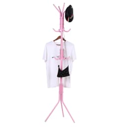 Coat Hat Tree Stand Coat Hat Tree Multi Hook Metal Coat Hat Rack Tree Stand Clothes Bag Hanger Organizer for Home Bedroom