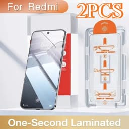 2Pcs Full Cover Tempered Glass Screen Protector For Redmi Note 14 Pro 13 12 Turbo 11S 10 9 9s Pro Plus 5G 4G Easy Kit Glass