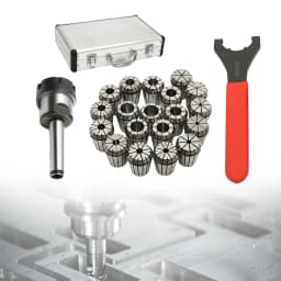 19 PCS ER32 Spring Collet Set 2-20mm, 0.015mm High Precision Collet Chuck Kit for CNC Milling Engraving Machine