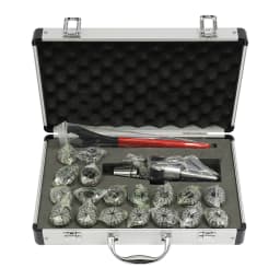 19 PCS ER32 Spring Collet Set 2-20mm, 0.015mm High Precision Collet Chuck Kit for CNC Milling Engraving Machine