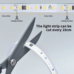 LED Strip Light 2m-35m High Brightness for Kitchen Cabinet Shelf Counter Lighting white led strip uniform led tape