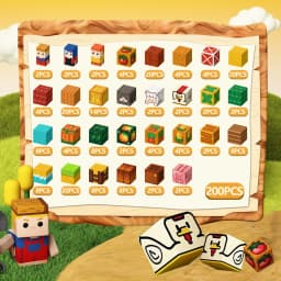 Magnetic Building Blocks Mine World Magnetic Forest House Brick Cube Toys Set STEM Sensory 2026 Best Gift for 3+ Boy Girl Kid
