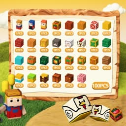 Magnetic Building Blocks Mine World Magnetic Forest House Brick Cube Toys Set STEM Sensory 2026 Best Gift for 3+ Boy Girl Kid