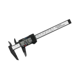 6inch Digital Vernier Calipers 0-150mm Lcd Electronic Caliper, Carbon Fiber Gauge Height Measuring Tools Instruments Micrometer