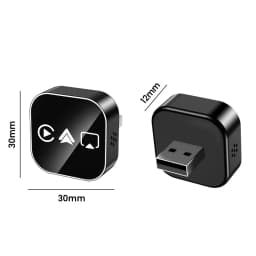 2026 Upgrade 4 In1 Wired to Wireless CarPlay Android Auto AirPlay Mirror Link Stable Bluetooth Adapter For Audi Benz Toyota VW