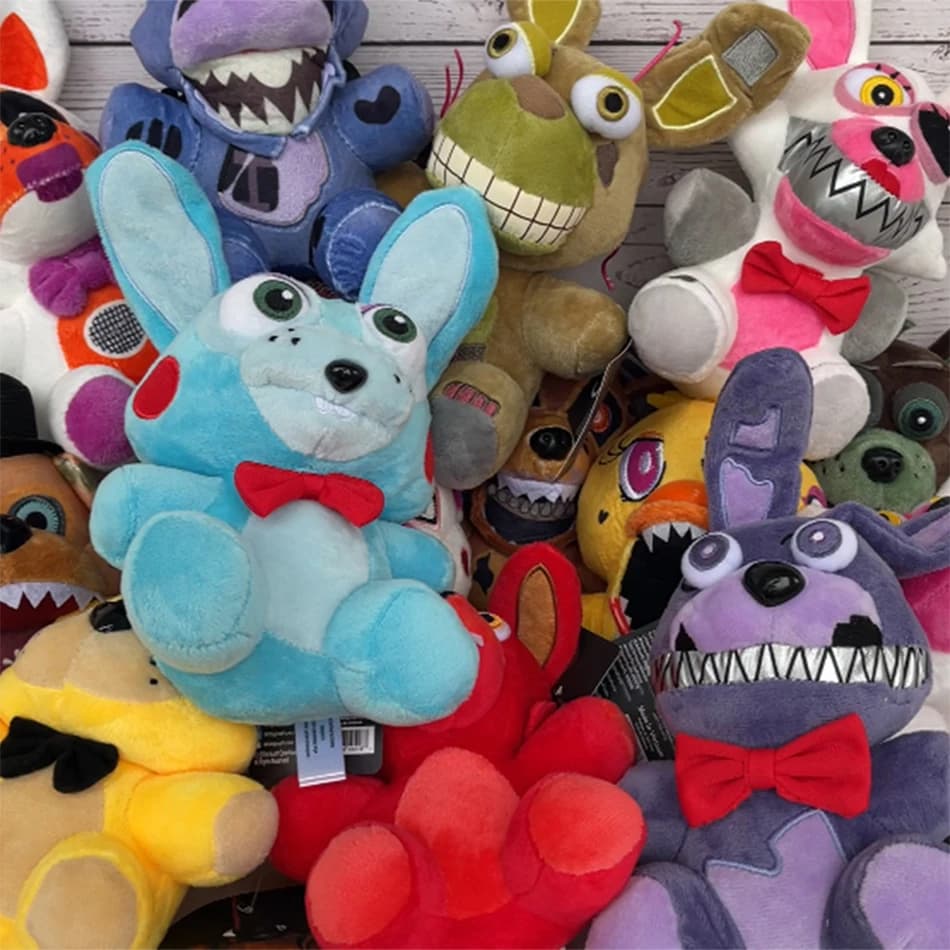 Five Night At Freddy Fnaf Cute Plush Toys Game Doll Bonnie Bear Foxy Cartoon Stuffed Dolls Freddy Toy Gifts