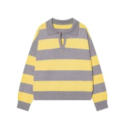 Autumn Women's New Sweater Blouse 2026 Fashion Striped Knit Pullover Chic Young Women Travel Joker Autumn Street Knit Sweaters