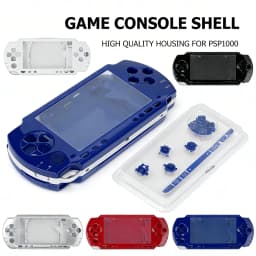 Portable Game Console Shell with Button Case Shell Case Screws Set for for Sony PSP1000 Game Console Accessories