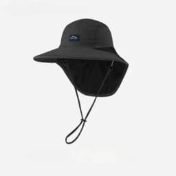 Summer Wide Brim Waterproof and Quick-drying Panama Caps Outdoor Visor Bucket Hats Mesh Breathable Sun Hat with Neck Flap Hiking