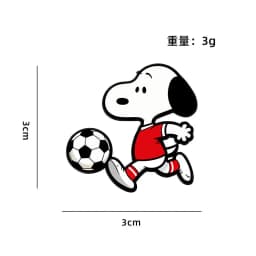 Cute cartoon dog badge Cartoon anime creative puppy metal brooch decoration cute alloy brooch anti slip button badge