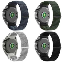 QuickFit 26mm 22mm Sports Nylon Strap For Garmin Fenix 9 8 E 7 7X 6 6X Pro Tactix 8/Quatix8/Epix Pro Gen 2/Enduro 3 2 Watchbands