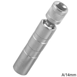 14mm 16mm Spark Plug Socket Wrench Adapter Auto Car Repair Nozzle Spark Plug Disassembly Repair Tool Accessories
