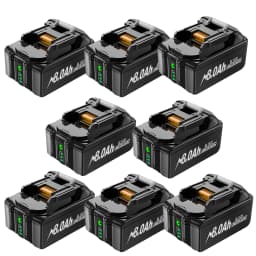 Replacement Battery For Makita 18V BL1830 8000mah Li-ion Compatible for Makita BL1815 BL1840 BL1850 BL1860 BL1890 Power Tool Battery