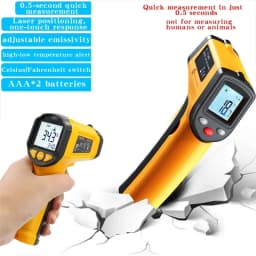 TS380 Infrared Non-Contact Thermometer Handheld Industrial High-Precision Electronic Temperature Gauge TS600