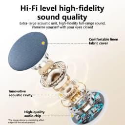 Pillow Side Sleep Aid Speaker Ultrasonic Sleep Aid High Dynamic Sound Quality Under Pillow Butterfly Bluetooth Speaker 2026 New