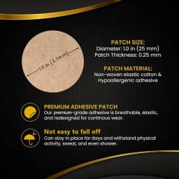 50pcs, 600 Gauss Magnetic Patches, Magnetic Massage Patches, Magnetic Therapy Body Care